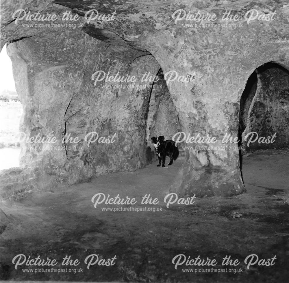 Interior of Anchor Church, Hermits cave