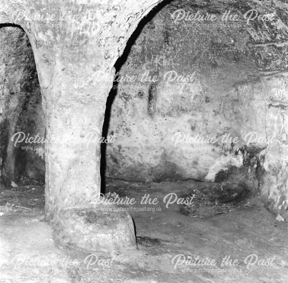 Interior of Anchor Church, Hermits cave