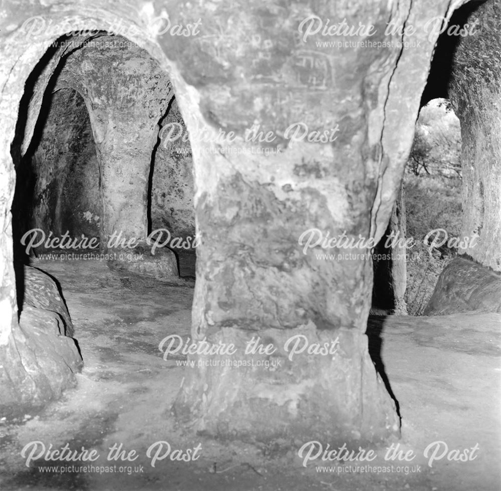 Interior of Anchor Church, Hermits cave