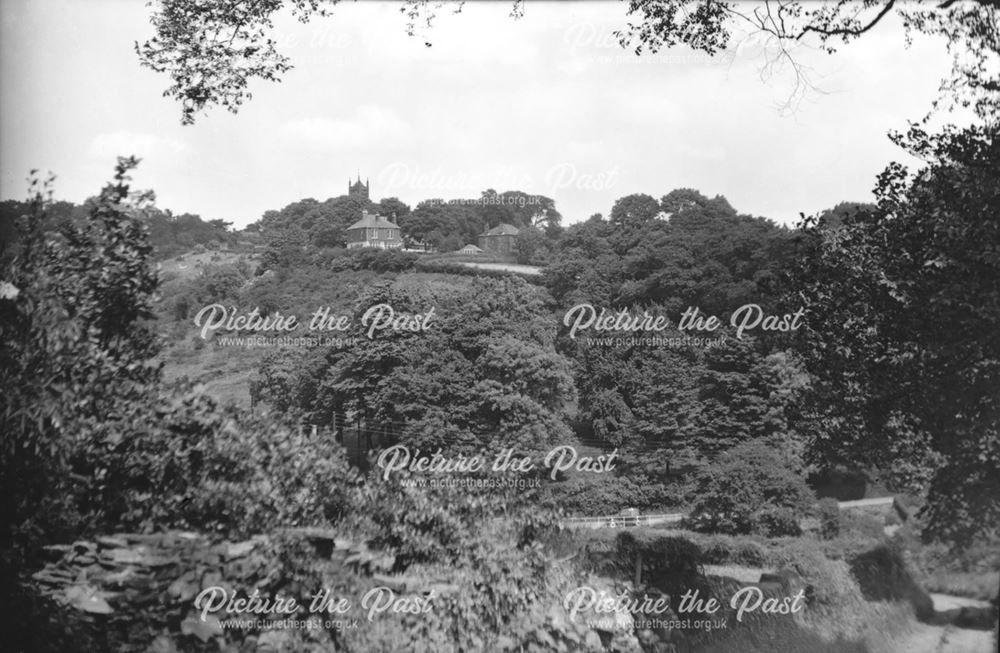 General view, Ridgeway, near Eckington, c 1940s-50s?