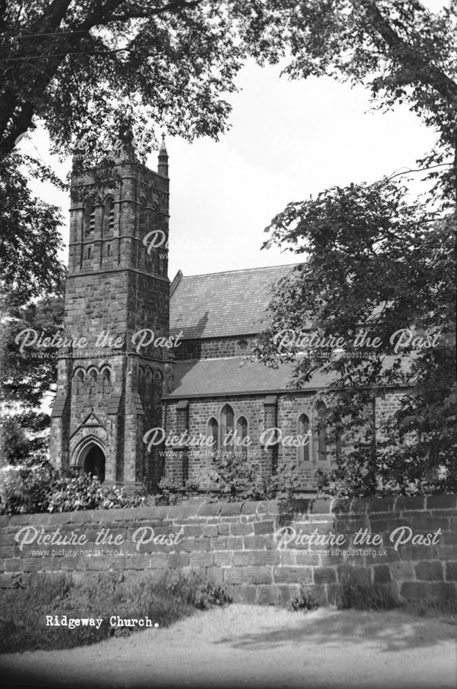 St John's Church, Ridgeway, near Eckington, post 1884