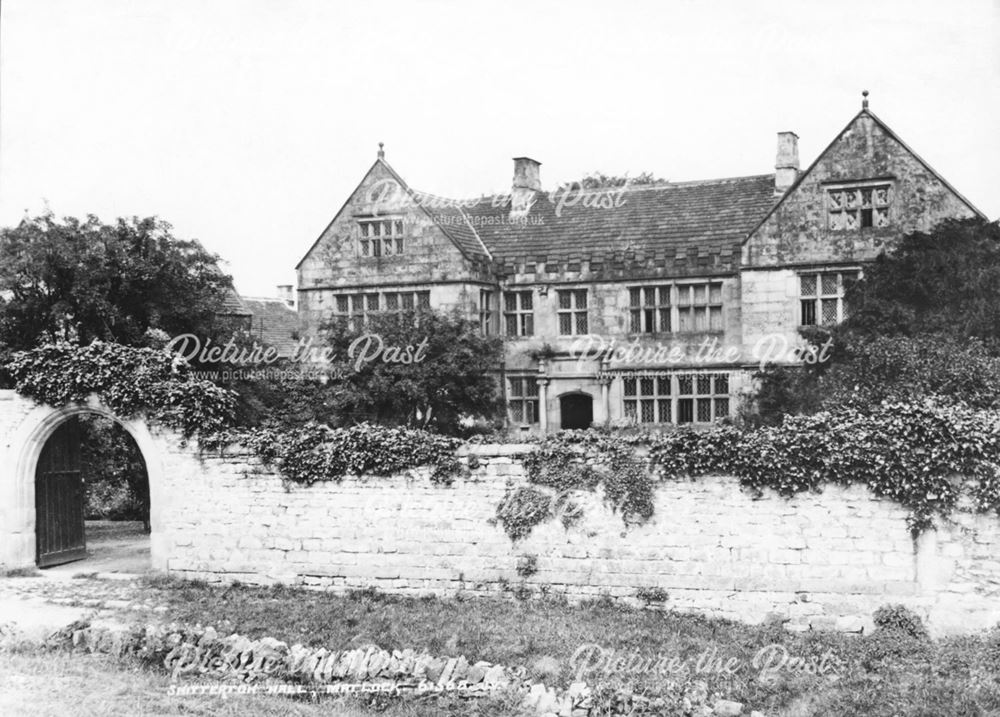 Snitterton Hall, Snitterton Road, Snitterton, c 1900