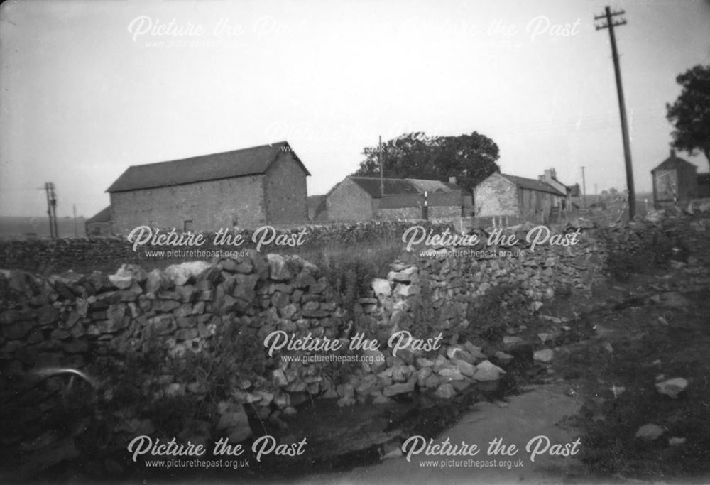 Group of buildings at Wardlow Mires