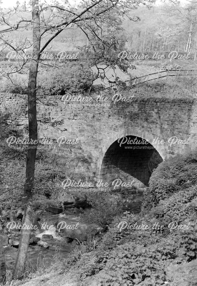 Bridge over river adjacent to former water mill