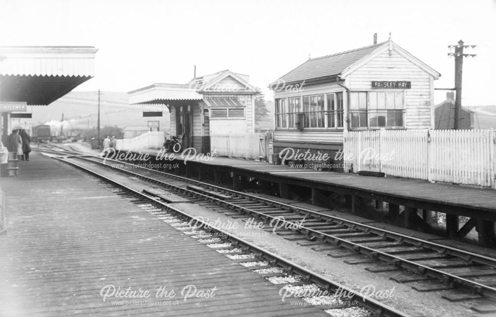 The London North Western and High Peak Railway Station at Parsley Hay