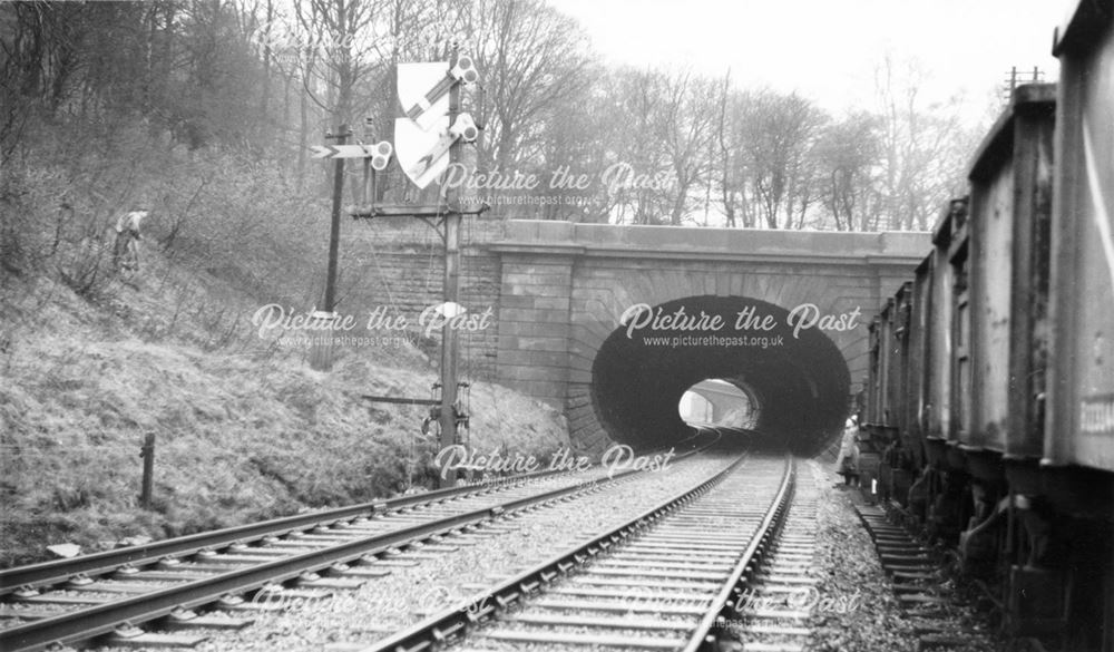 Ambergate or 'Toadmoor' Tunnel on the old North Midland Railway.