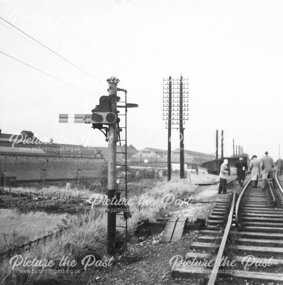 The 'Throw Off' or 'Patch Points' near Chaddesden North Junction