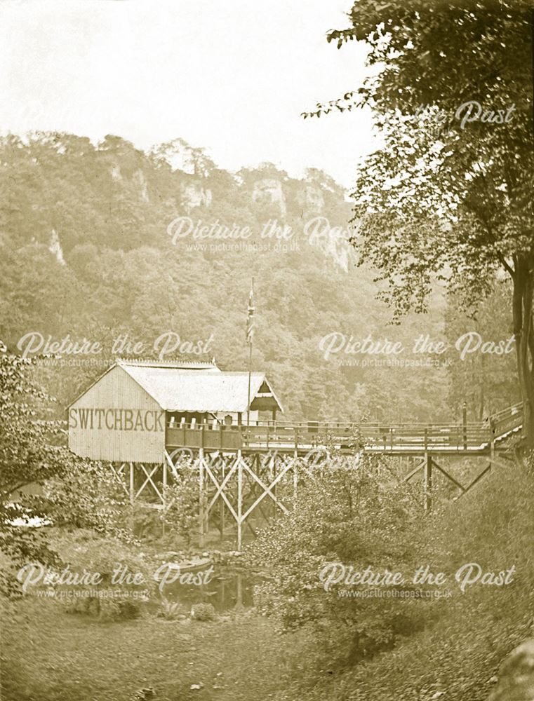 The 'Switchback Ride' and Derwent Gardens, Matlock Bath