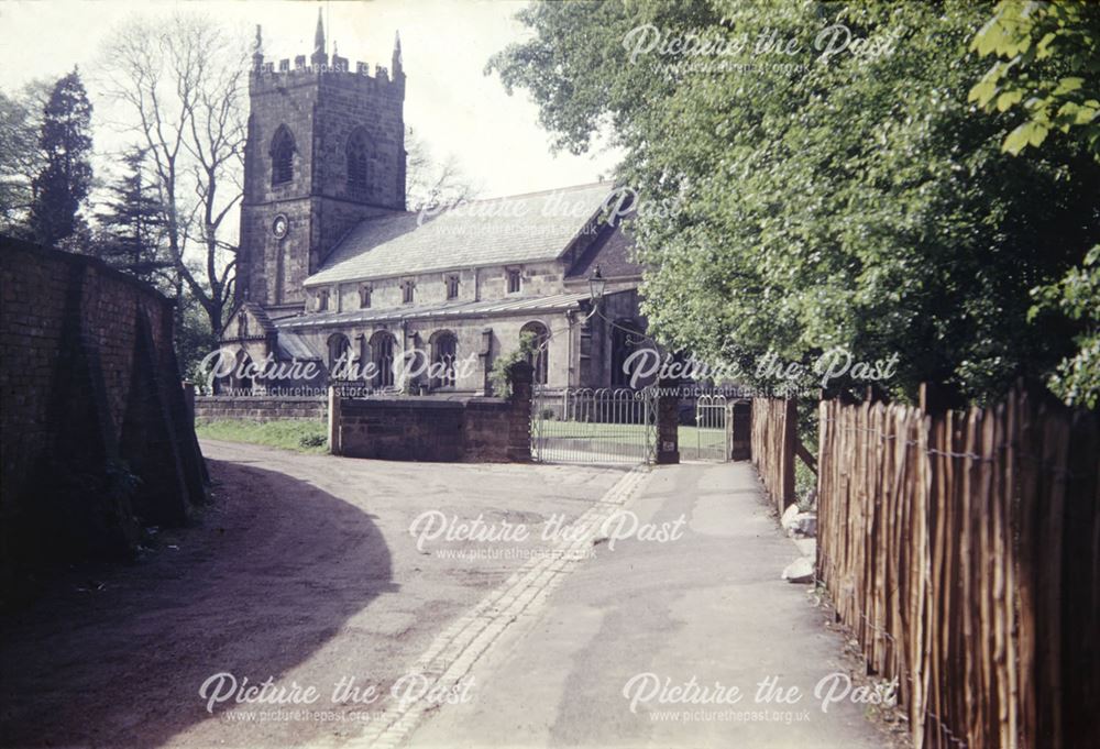 St Martin's Church, Church Street, Alfreton, 1950s