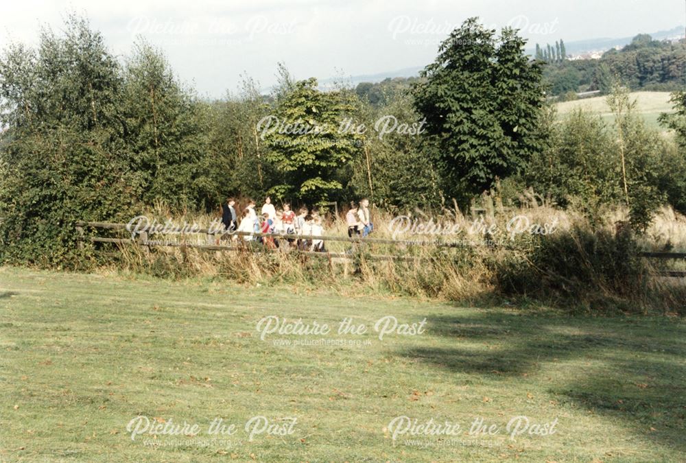 Walkers in Shipley Country Park