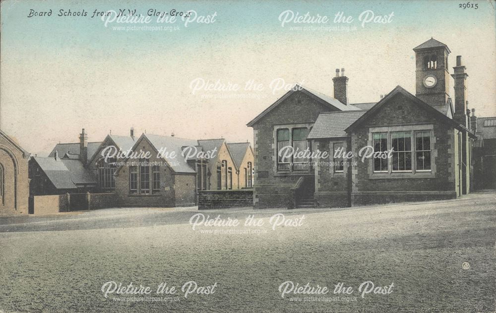 The Board Schools from the North West, Clay Cross, 1900s