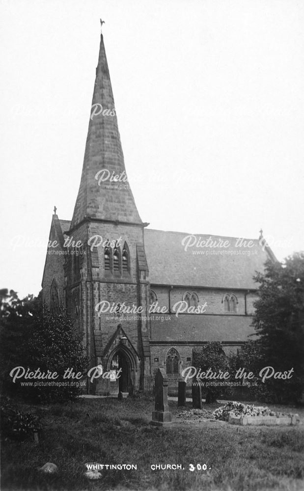 Old Whittington Church, St Bartholomew's