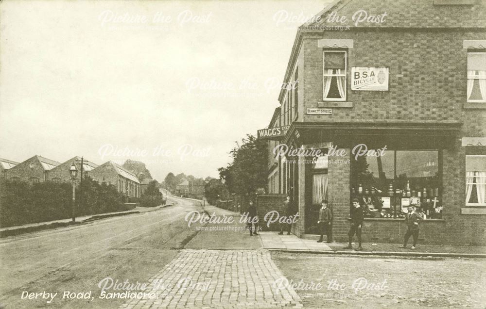 Waggs Cycle Shop, Derby Road, Sandiacre, c 1900s-1910s