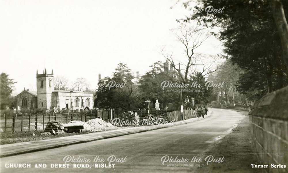 Risley Church and Derby Road