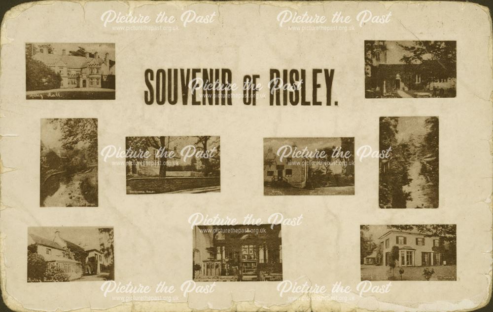 Souvenir of Risley; nine mini views