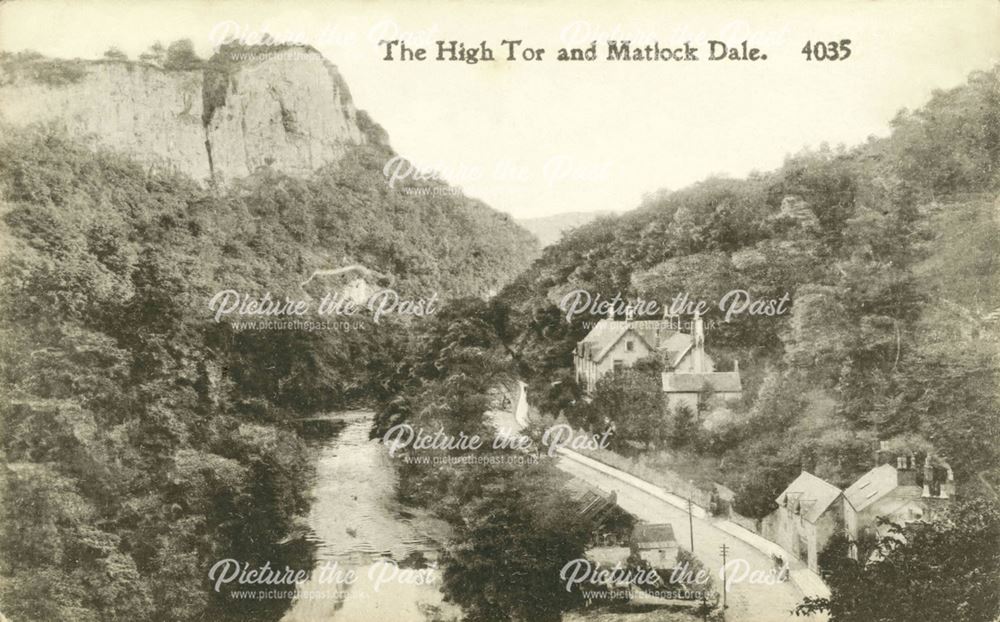 The River Derwent and High Tor, Matlock Dale