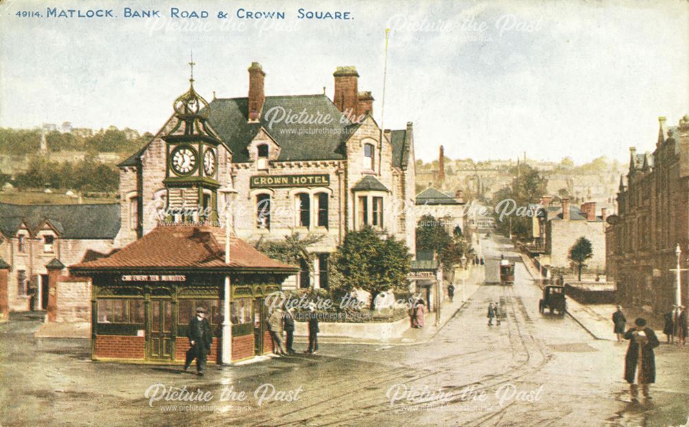 Matlock Bank Road and Crown Square
