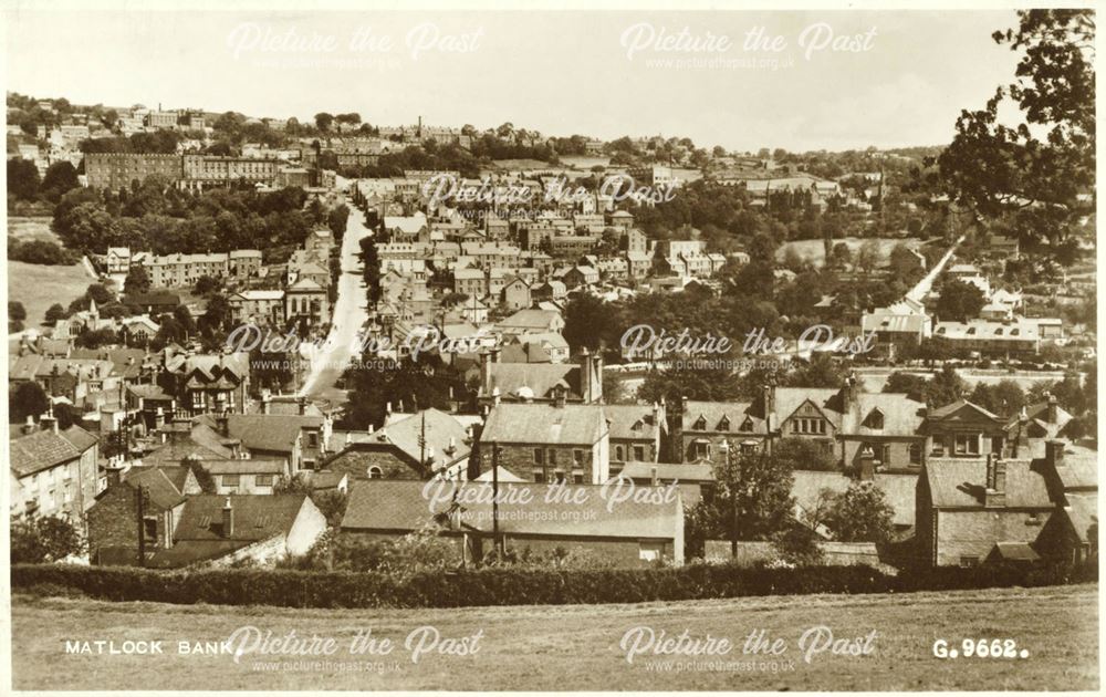 Matlock Bank from the back of Dale Road