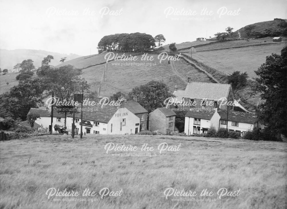 Fox Inn, Brook Bottom, New Mills, 1952