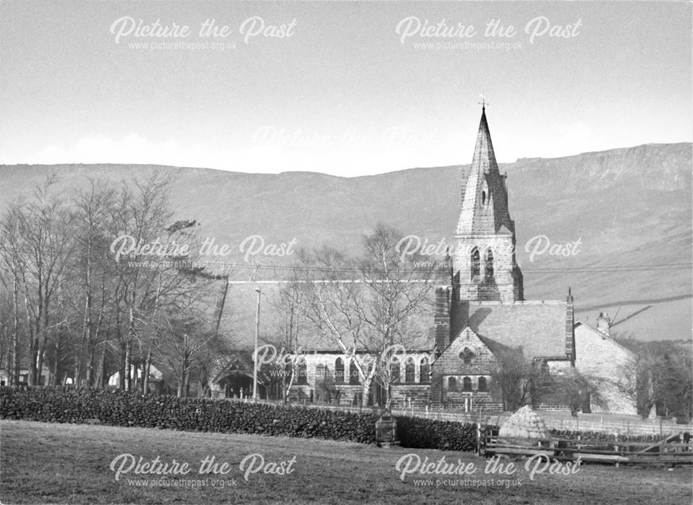 The Church of the Holy and Undivided Trinity, Edale. 1960s