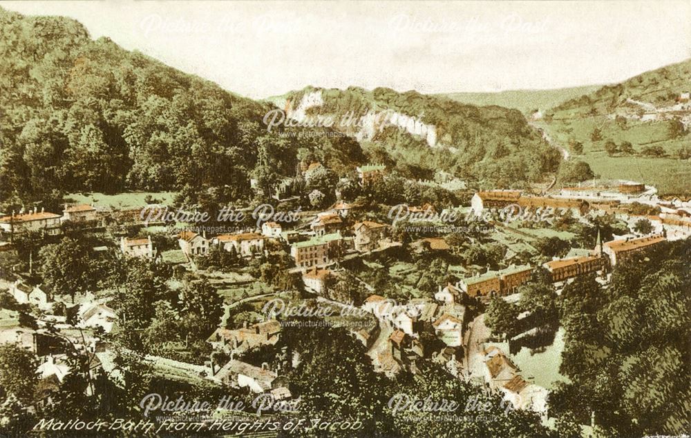 Matlock Bath from the Heights of Jacob