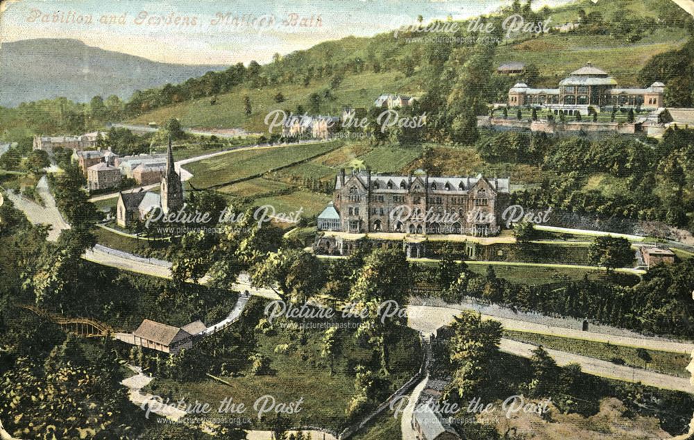 The Royal Hotel and Old Pavilion and Gardens, Matlock Bath