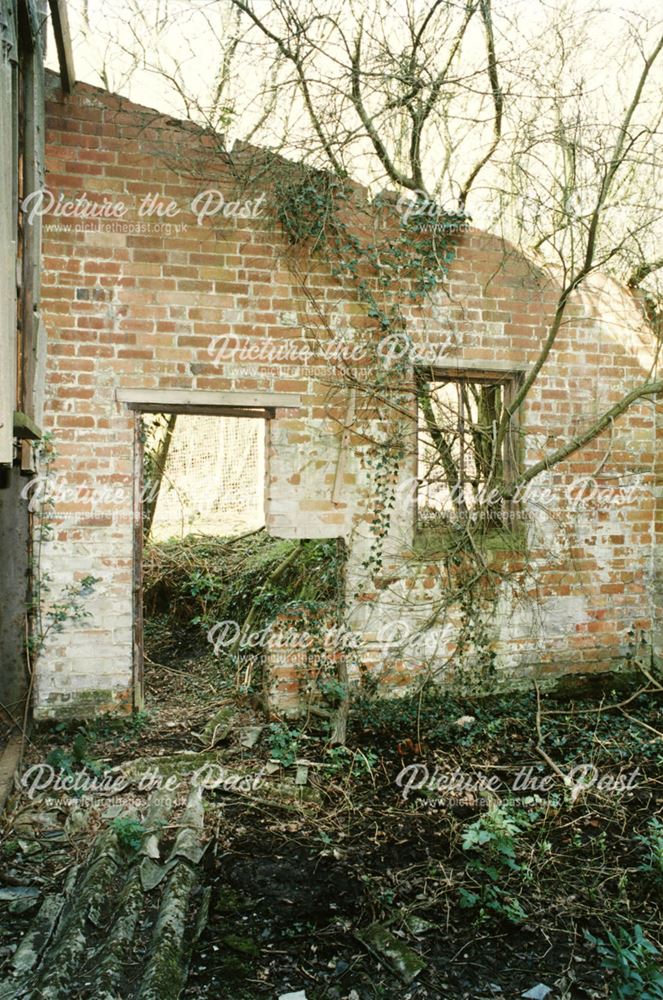 Remnants of old quarry engine sheds