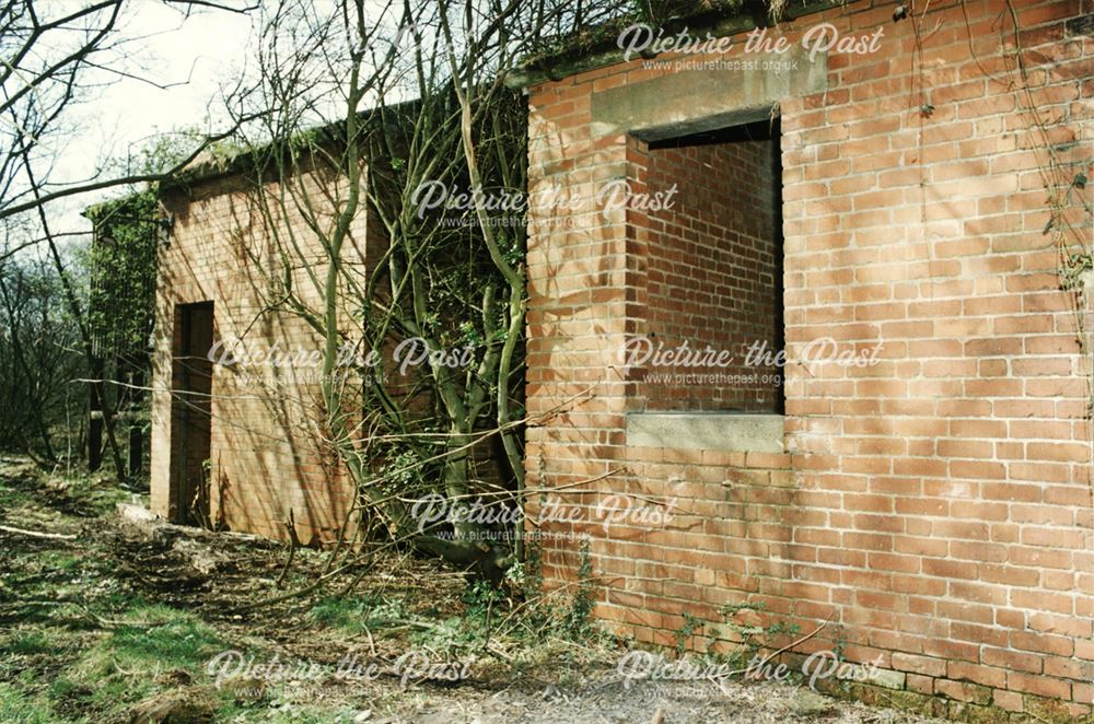 Remnants of old quarry engine sheds