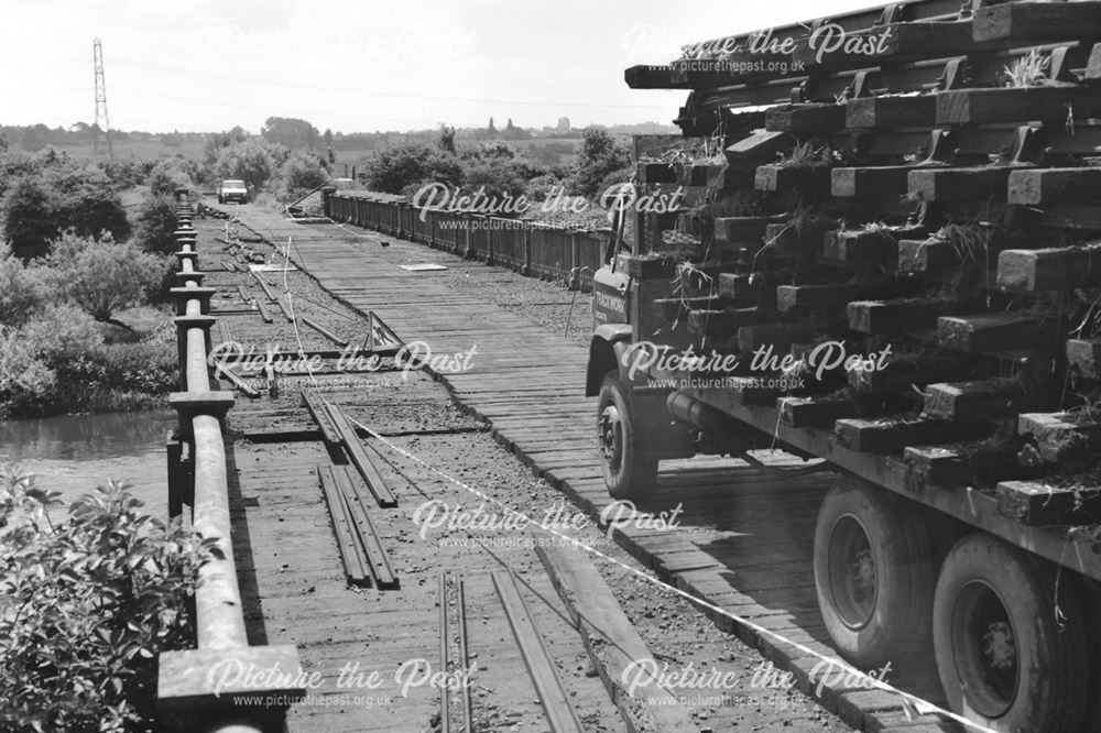 Track lifting of the former Derby to Melbourne and Ashby and Melbourne Military Railways