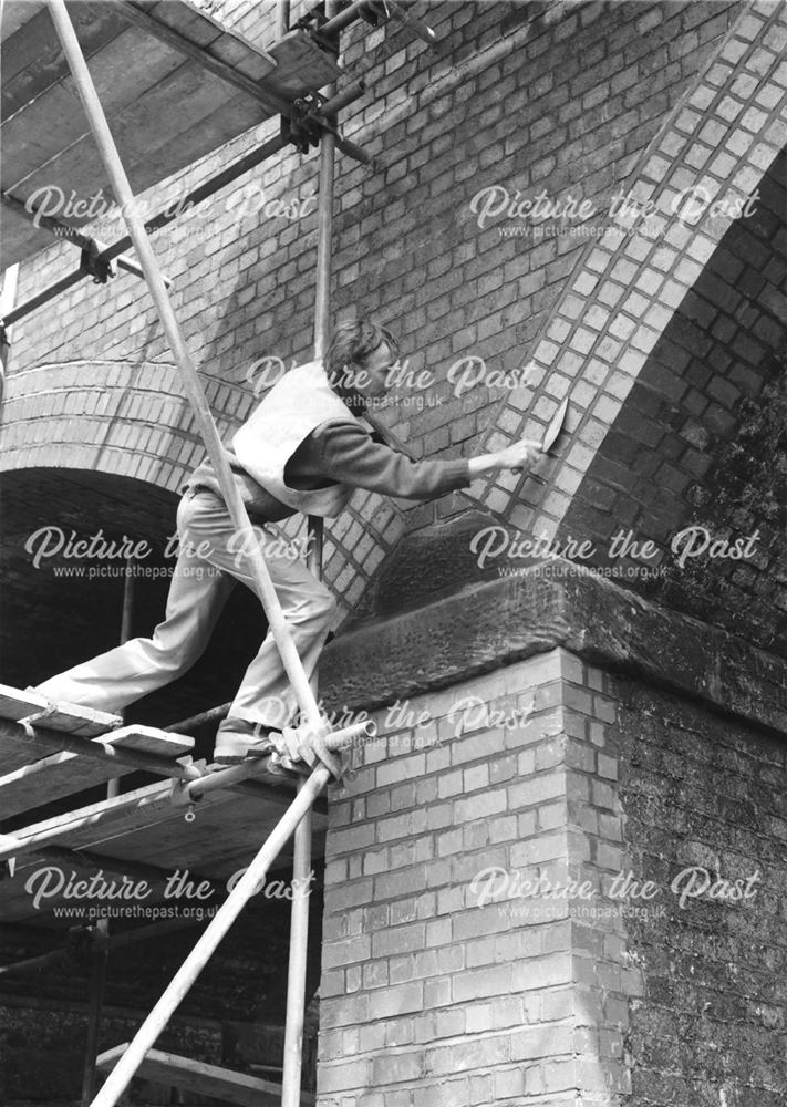 Re-pointing of Cottons Lane railway bridge