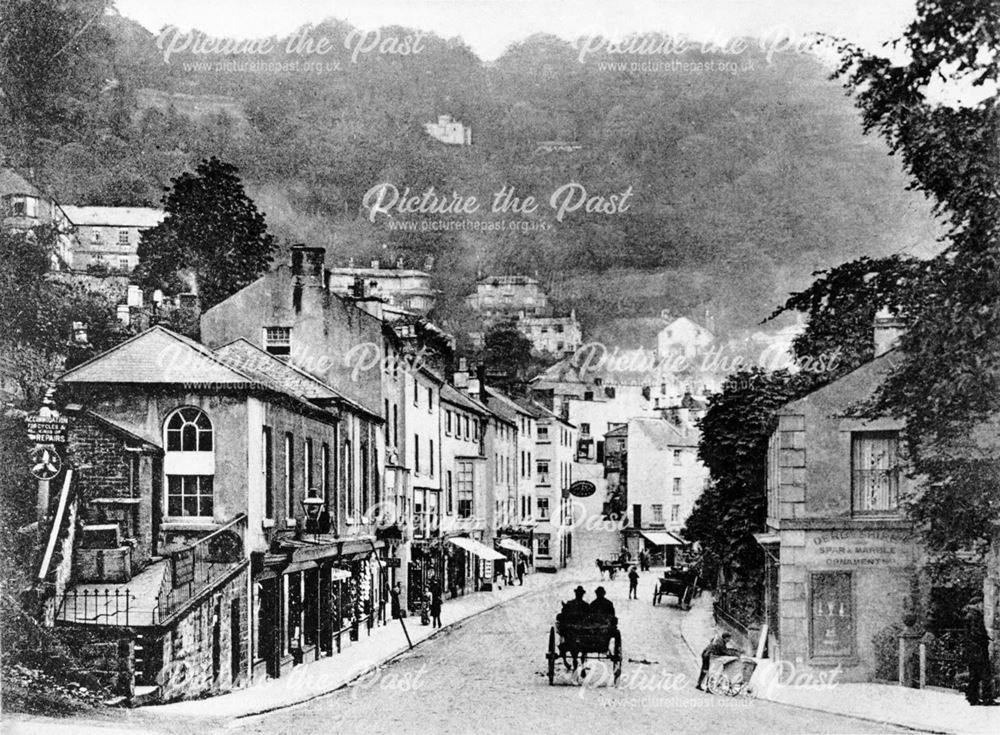 View of South Parade, Matlock Bath