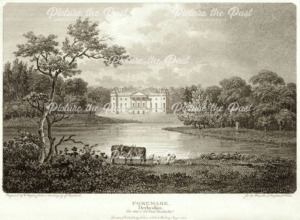 Foremark Hall, Foremark, Repton, 1804