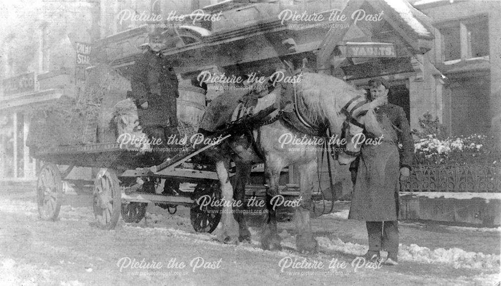 Alfred Ellis outside the Old English Hotel