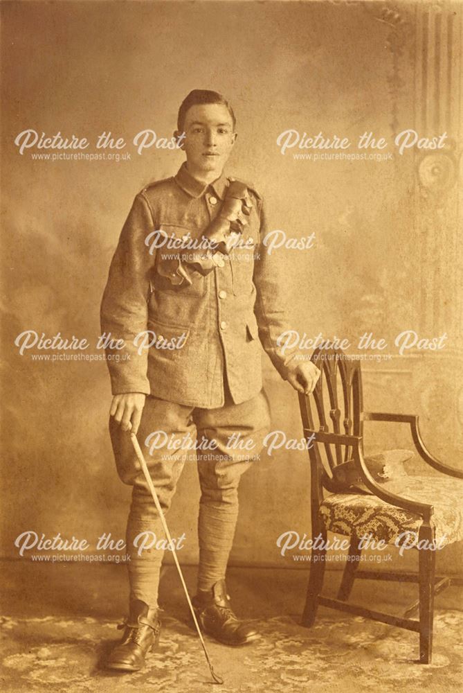 Studio Portrait of Percy Waterhouse, Whaley Bridge, c 1915