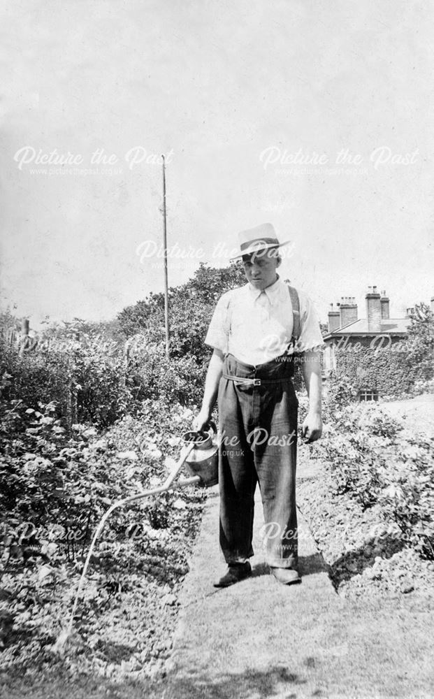 Ernest Roberts, Gardener at Clay Cross Hall