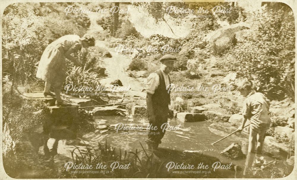 Ida Rowley and Ernest Roberts, Gardeners at Clay Cross Hall