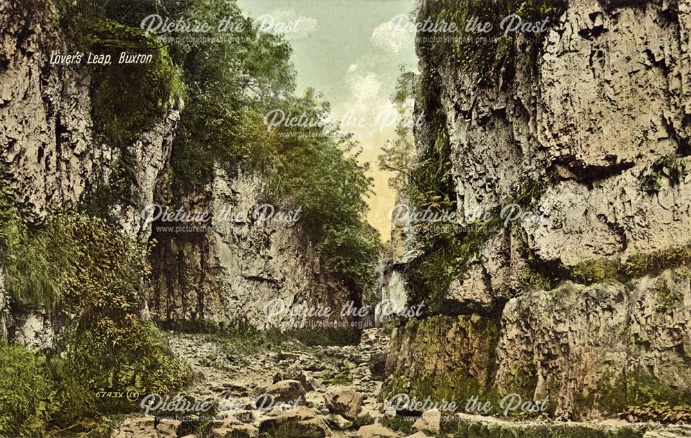 'Lovers Leap', Wye Valley, near Buxton