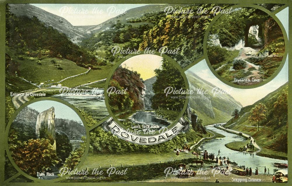 Five views of Dovedale