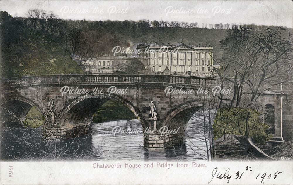 Chatsworth House and Bridge