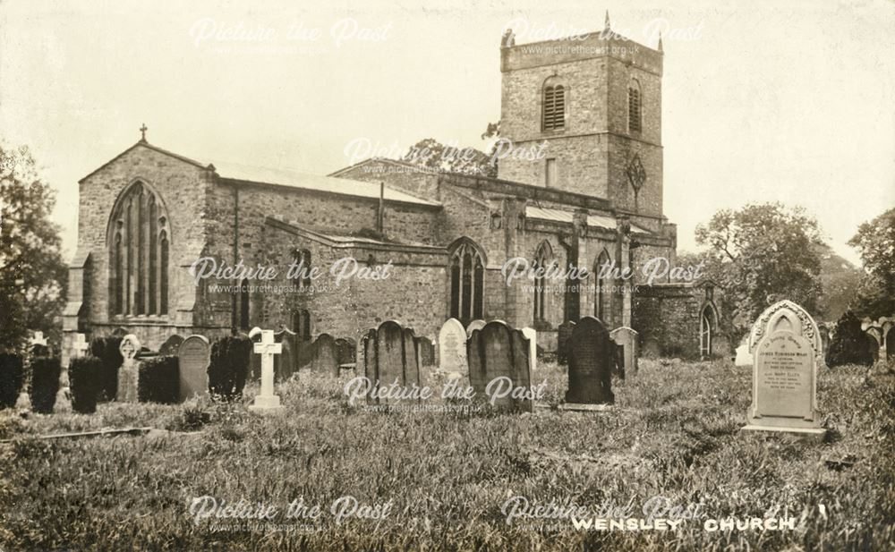 Wensley Church, Low Lane, Wensley, North Yorkshire, c 1900