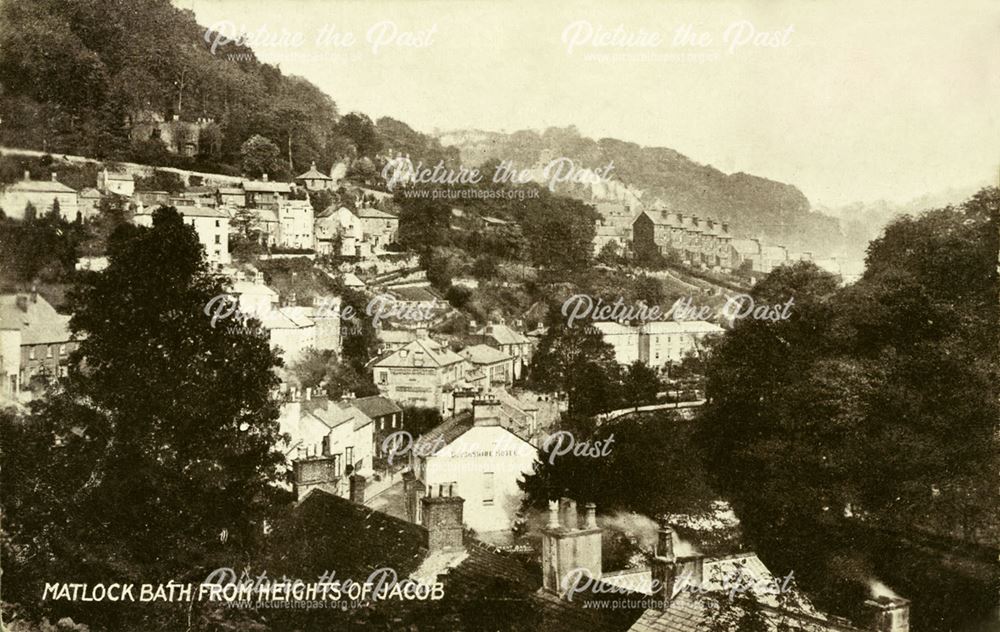 Matlock Bath from the Heights of Jacob