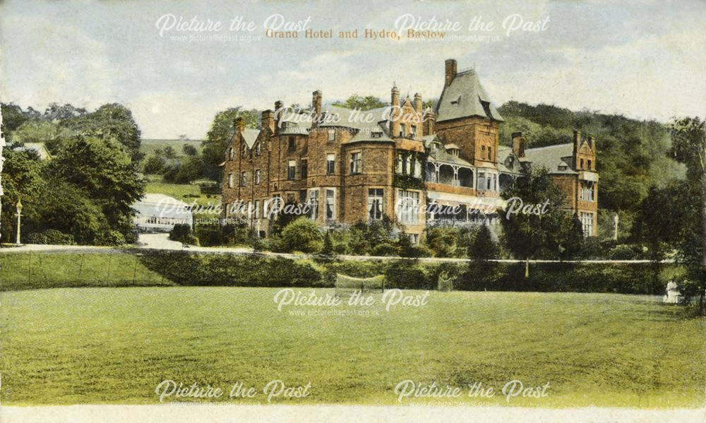 Grand Hotel and Hydro, Baslow, c 1913