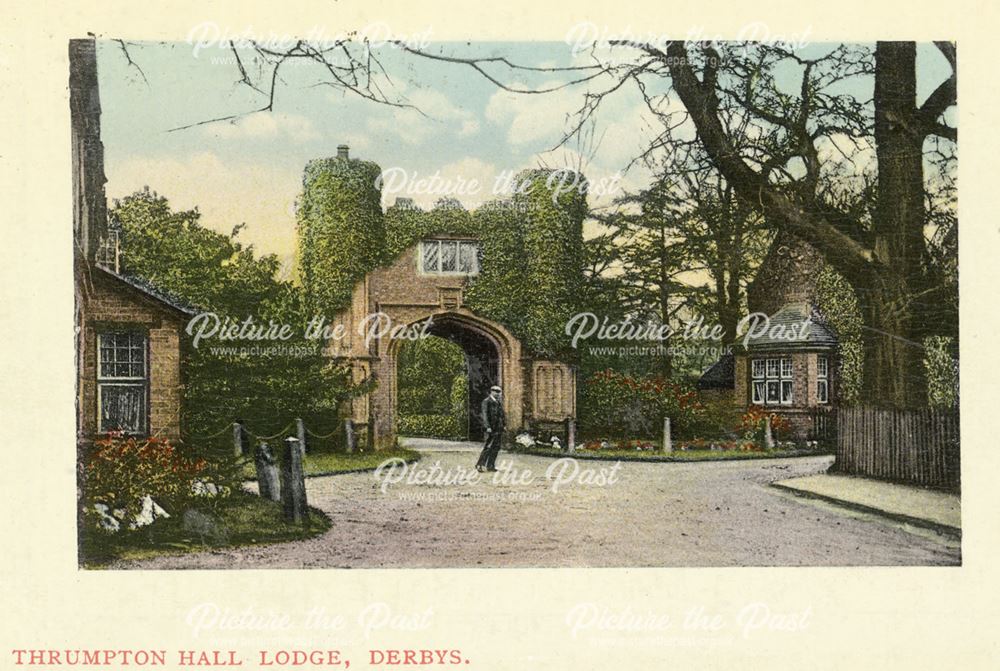 Thrumpton Hall Lodge, Thrumpton Hall, Thrumpton, c 1909