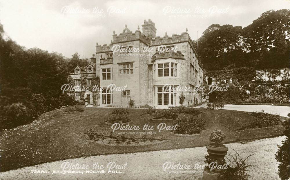 Holme Hall, Holme Lane, Bakewell, c 1926