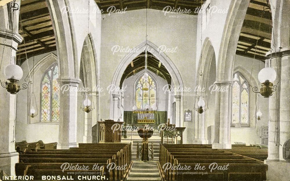 St James' Church, Bonsall - Interior