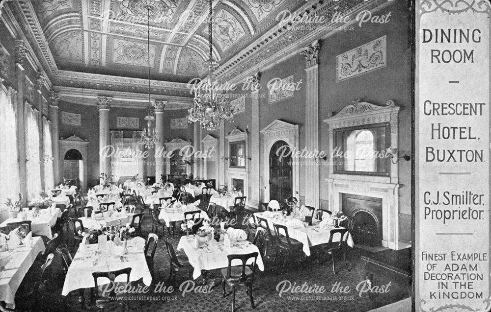 Dining Room, Crescent Hotel, Buxton