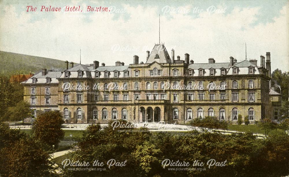 The Palace Hotel, Palace Road, Buxton, c 1904-1909