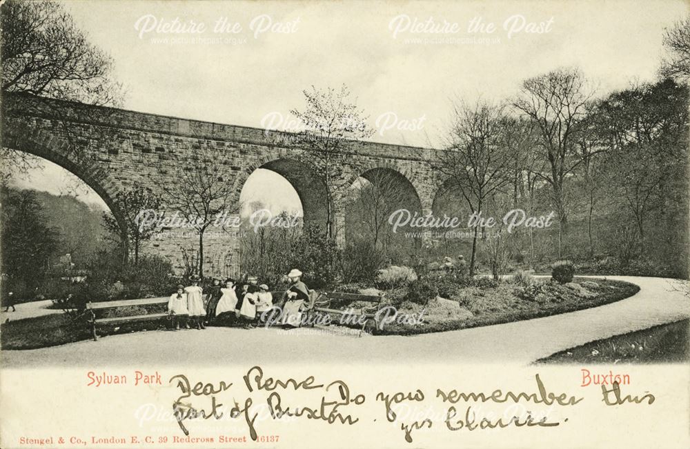 Sylvan Park, Spring Gardens, Buxton, c 1900.