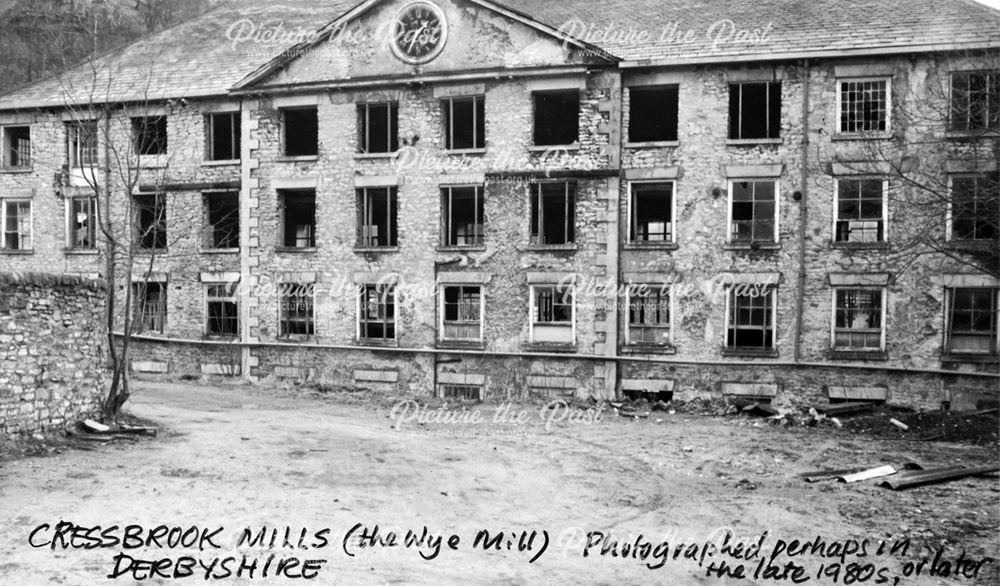 Cressbrook Mill before restoration