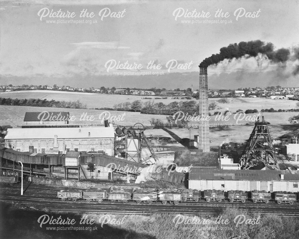 Shipley Coppice Colliery, c 1950